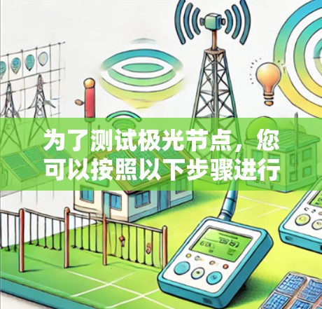 为了测试极光节点,您可以按照以下步骤进行