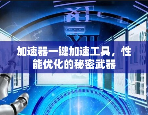 加速器一键加速工具，性能优化的秘密武器