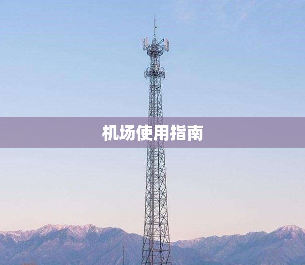 机场使用指南