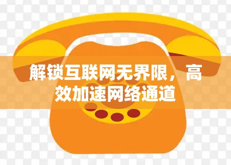 解锁互联网无界限,高效加速网络通道