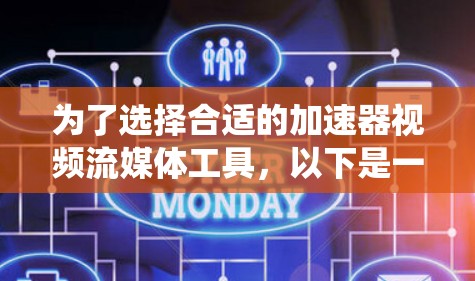 为了选择合适的加速器视频流媒体工具,以下是一个系统化的比较和选择指南